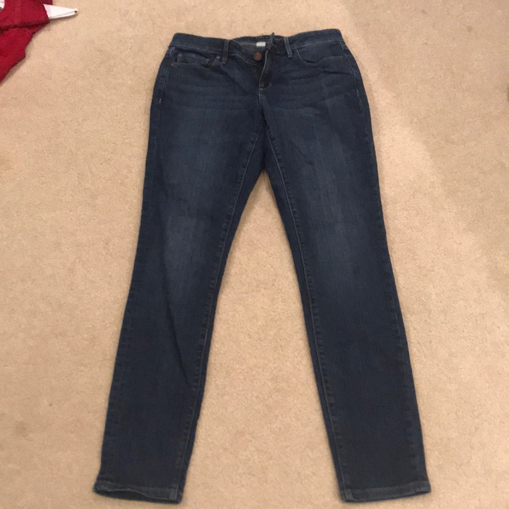 Loft size 4 curvy skinny jeans